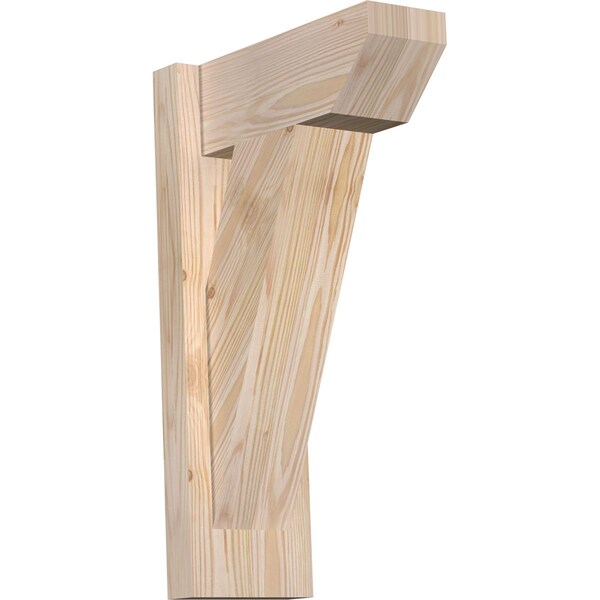 Ekena Millwork Traditional Slat Smooth Outlooker, Douglas Fir, 5 1/2"W x 12"D x 20"H OUT06X12X20TRA06SDF - main